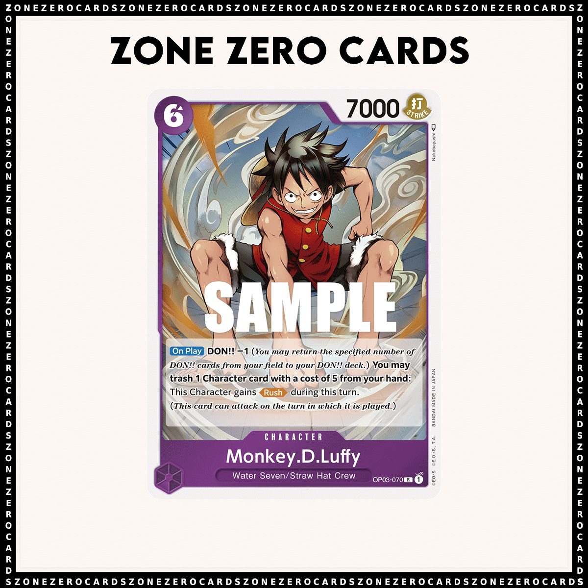 OP03-070 - Monkey D Luffy - Rare