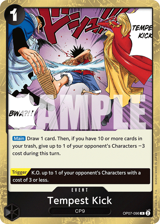 OP07-096 - Tempest Kick - Rare