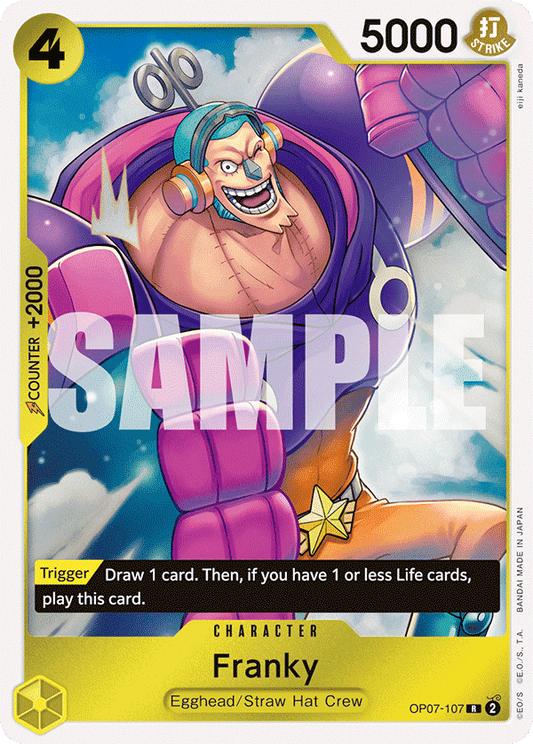 OP07-107 - Franky - Rare