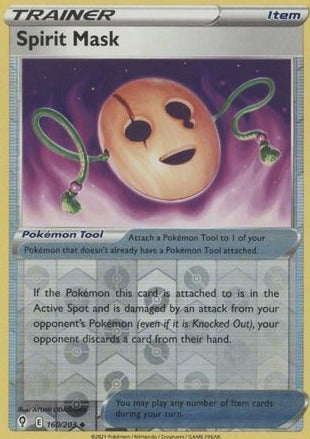 Spirit Mask - 160/203 - Uncommon Reverse Holo - Evolving Skies