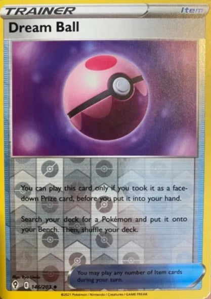 Dream Ball - 146/203 - Uncommon Reverse Holo - Evolving Skies