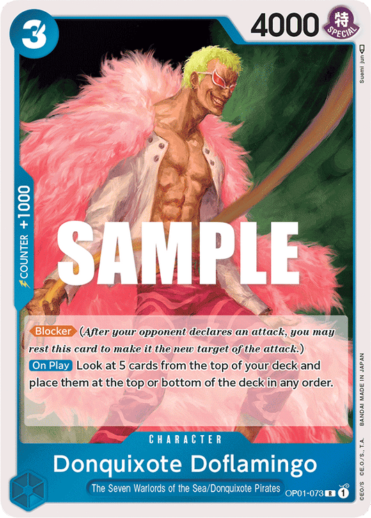 OP01-073 - Donquixote Doflamingo - Rare