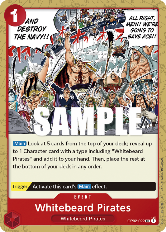 OP02-022 - Whitebeard Pirates - Uncommon