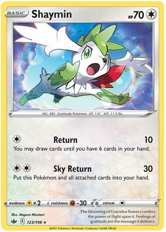 Shaymin - 123/198 - Holo Rare - Chilling Reign