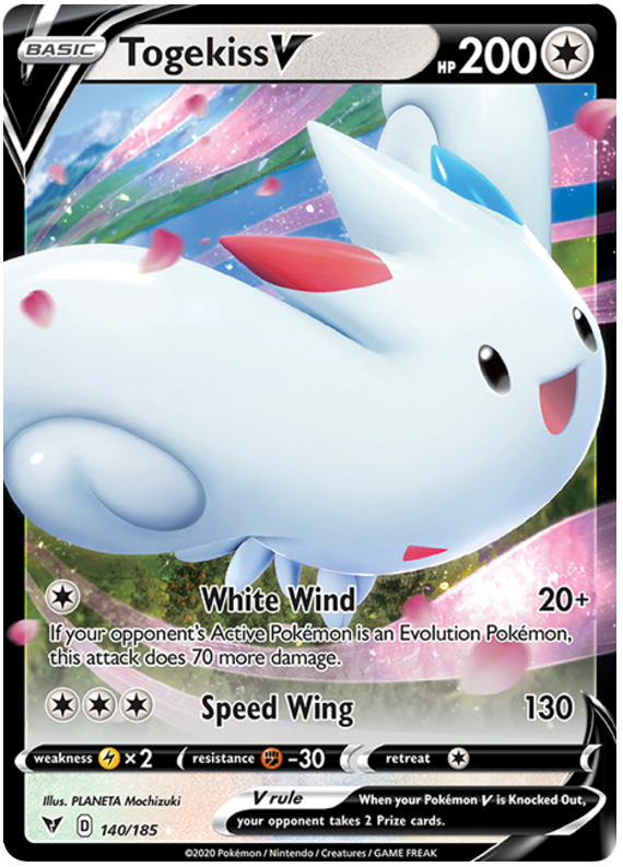 Togekiss V - 140/185 - Ultra Rare - Vivid Voltage