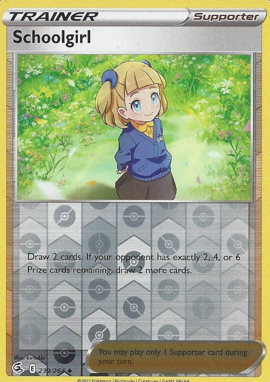 Schoolgirl - 239/264 - Uncommon Reverse Holo - Fusion Strike